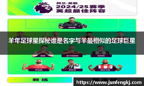 羊年足球星探秘谁是名字与羊最相似的足球巨星